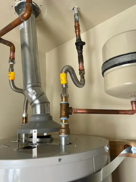 Water heater installation and plumbing repair in South Ogdensburg
